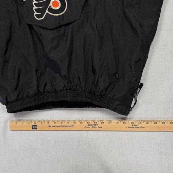 Vintage Starter NHL Philadelphia Flyers Pullover Windbreaker Jacket Size XL - Picture 11 of 15